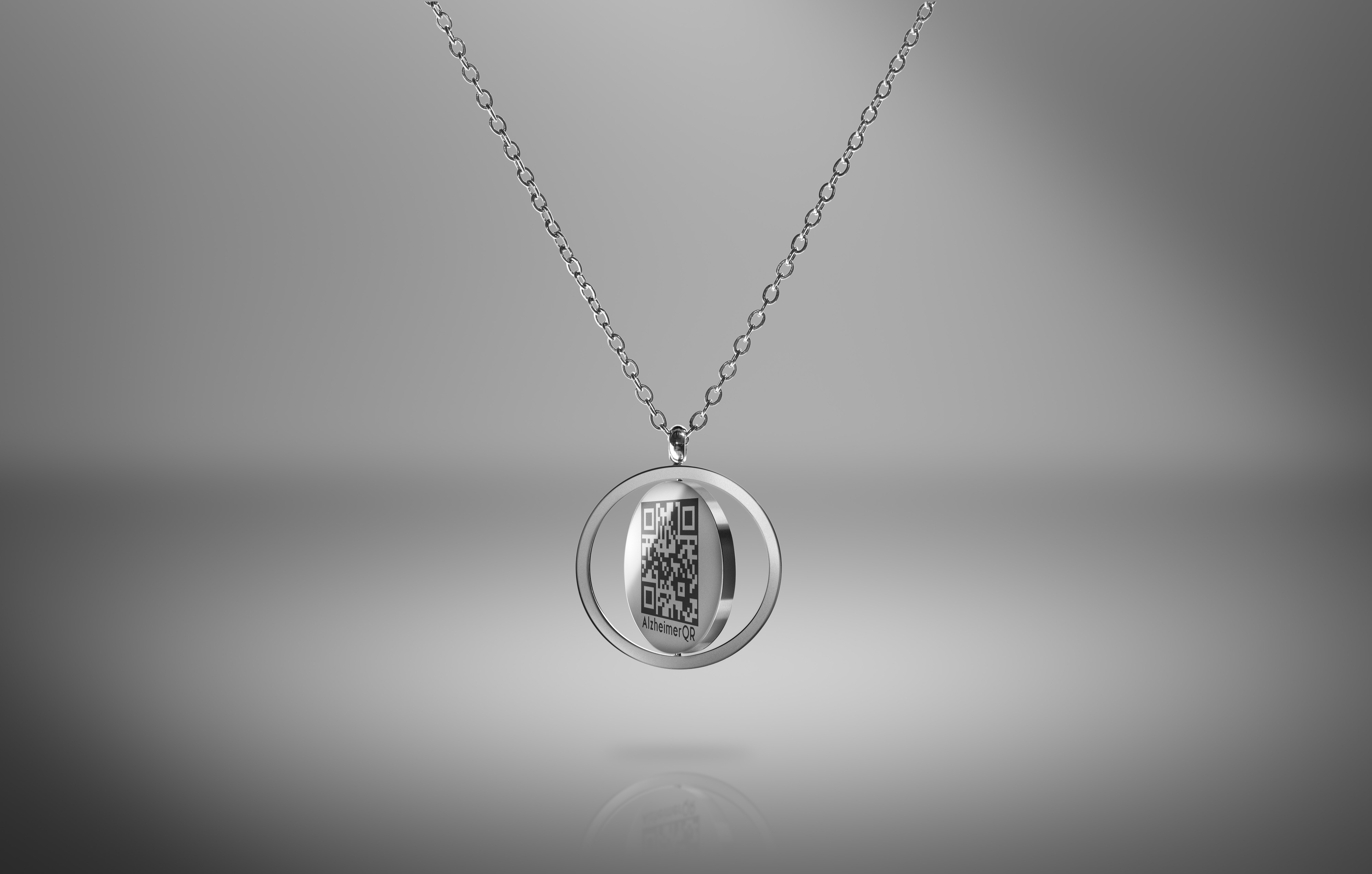 Silver QR Hanger 2